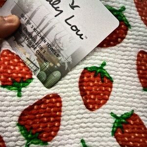 New a Truly Lou Kitchen Towel Set-3 pack